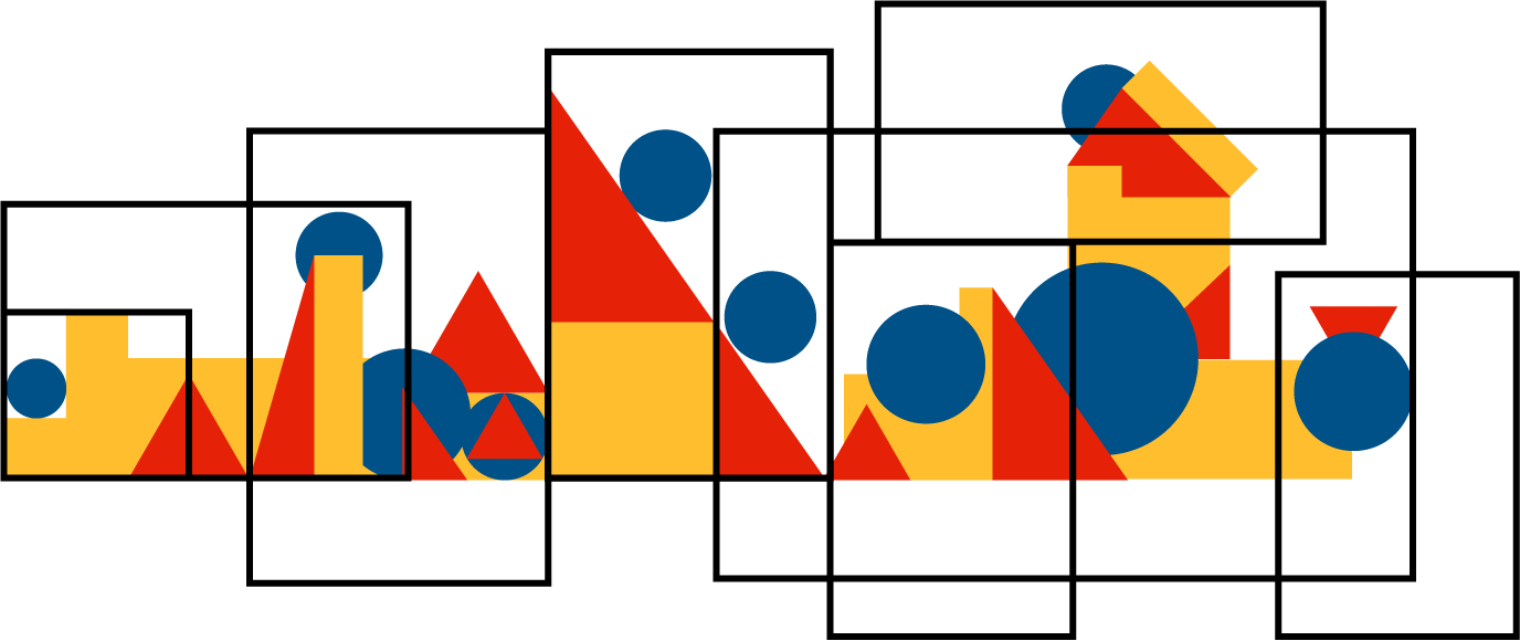 Many different stacked indicators focused together in different ways show how indicators show how indicator sets can illuminate many different findings depending on their configuration.